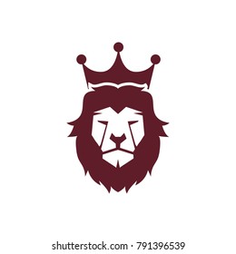 Lion face head icon vector logo, lion silhouette symbol logo, lion tattoo design illustration eps 10 eps 8