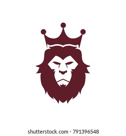 Lion face head icon vector logo, lion silhouette symbol logo, lion tattoo design illustration eps 10 eps 8