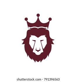 Lion face head icon vector logo, lion silhouette symbol logo, lion tattoo design illustration eps 10 eps 8