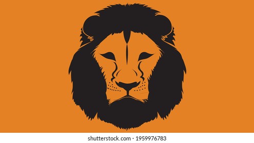 441 Lion headshot Images, Stock Photos & Vectors | Shutterstock