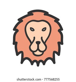 Lion Face icon