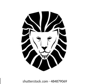 Lion face logo