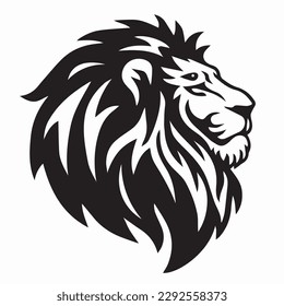 Lion face vector design templates