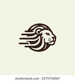 Lion fast logo for sale.