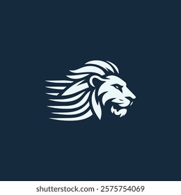 Lion fast logo for sale.