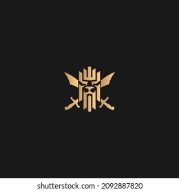 lion fight  vector, lion logo