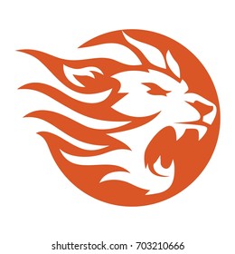 Lion Fire Circle