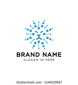 Lion Freeze Logo Template