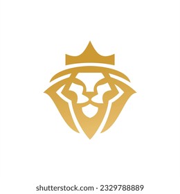 lion gold crown luxury amazing face