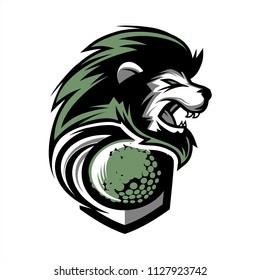 Lion Golf Team Logo