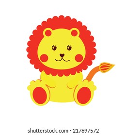 lion graphic design , vector illustration