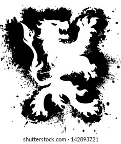 Lion Grunge