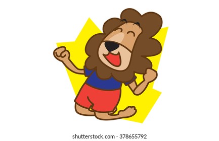 Lion Happy