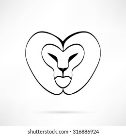 Lion head