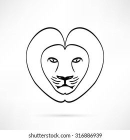 Lion head