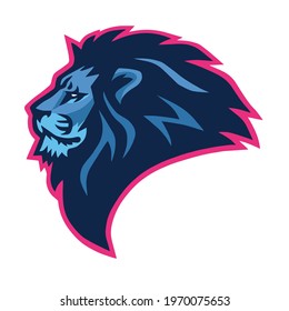 Lion Head Adventure Esport Sports Mascot Logo Design