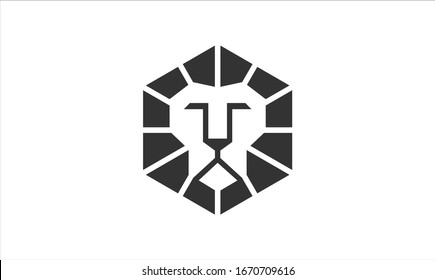 lion head, animal logo inspiration, luxury concept, strong symbol logo design