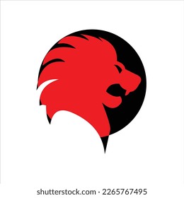 lion head, art,vector logo design