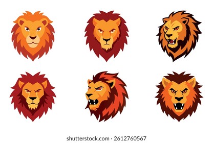 Lion head bandel, Lion face