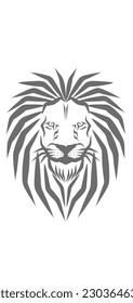 Lion head of design vektor illustration