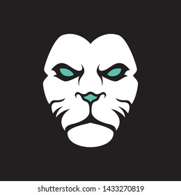 Lion Head / Face IIllustration, Icon, Logo Template 