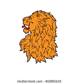 Lion head gold