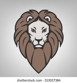 Lion head icon