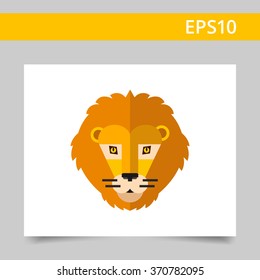 Lion head icon