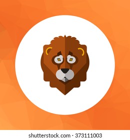 Lion head icon