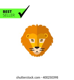 Lion head icon