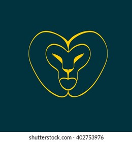 Lion Head Icon