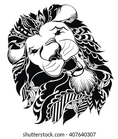Lion Head Icon