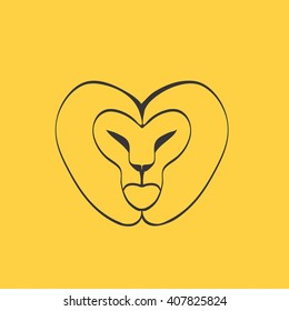 Lion Head Icon