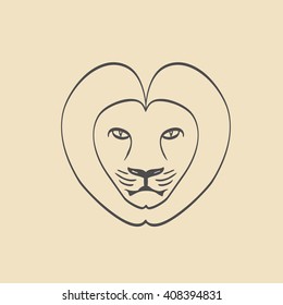 Lion Head Icon