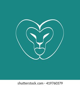 Lion Head Icon