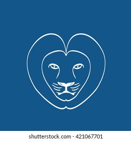 Lion Head Icon