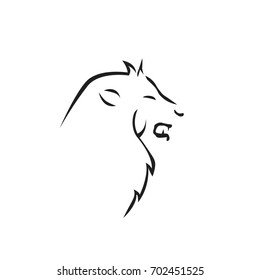 Lion Head Icon