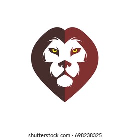LION HEAD ICON LOGO