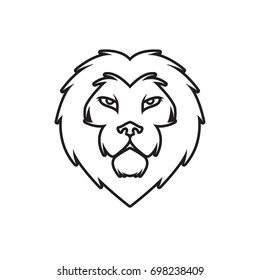 LION HEAD ICON LOGO