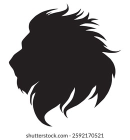 lion head icon vector design