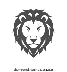 Lion head icon vector illustration isolated on the white background