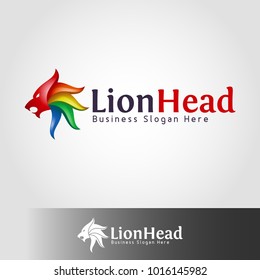 Lion Head Logo