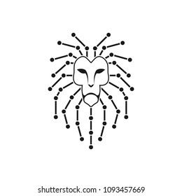 lion head logo