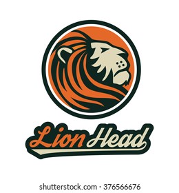 lion head logo