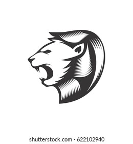 lion head logo