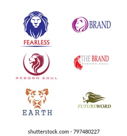 lion head logo