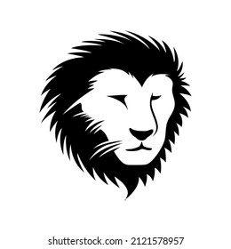 Lion Head Logo can be use for icon, sign, logo and etc