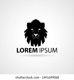 lion head logo design ready to use