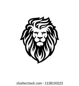 Lion Head Logo Design Template