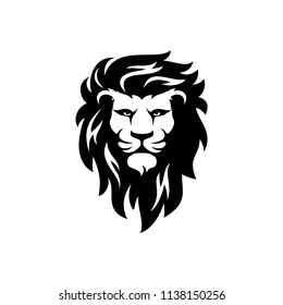 Lion Head Logo Design Template